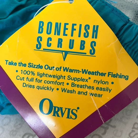 Brand new Orvis men’s Short L Made in USA 100% Mylon - Picture 3 of 13